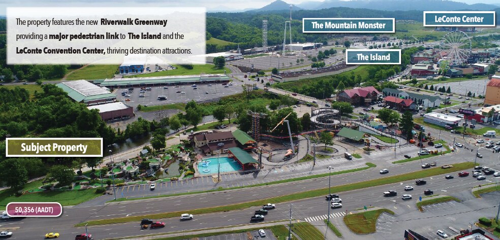 2575 Parkway, Pigeon Forge, TN à louer - Photo du bâtiment - Image 2 de 8