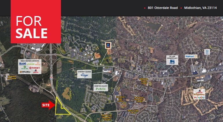 803 Otterdale Rd, Midlothian, VA à vendre - Photo du bâtiment - Image 2 de 2