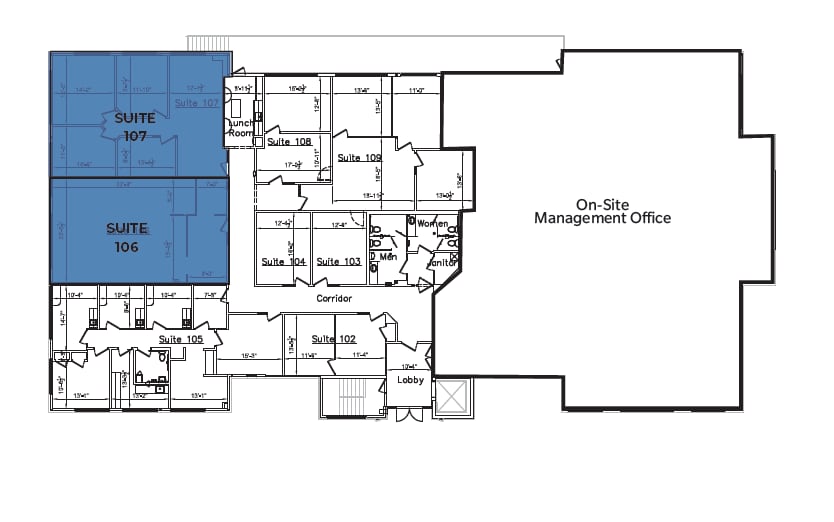 W177N9856-W178 N9912 Rivercrest Dr, Germantown, WI for lease Floor Plan- Image 1 of 1