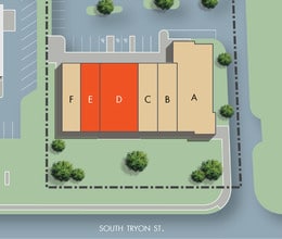 8506 S Tryon St, Charlotte, NC à louer Plan de site- Image 2 de 2