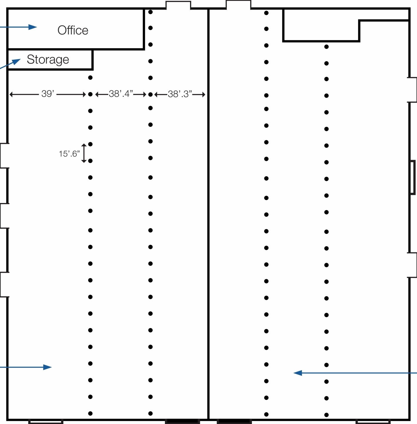 1305 Brightleaf Blvd, Smithfield, NC à vendre Plan d’étage- Image 1 de 1