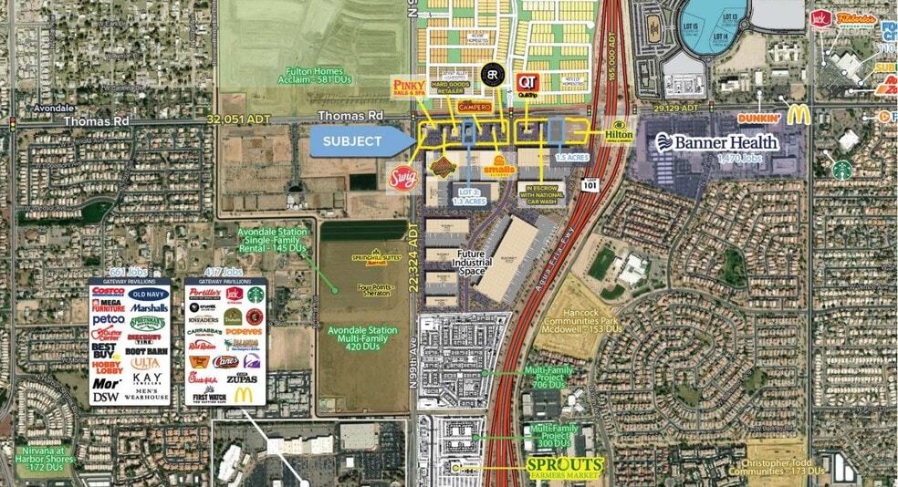 SWC Thomas Rd & Loop 101, Phoenix, AZ à louer - Aérien - Image 3 de 3