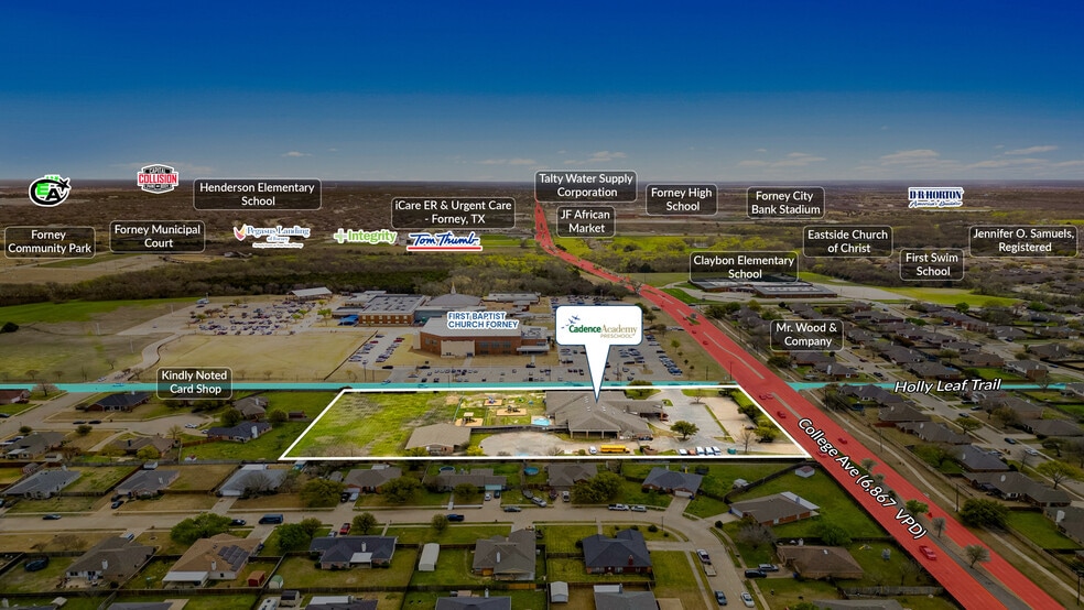 929 College St, Forney, TX for sale - Building Photo - Image 3 of 5