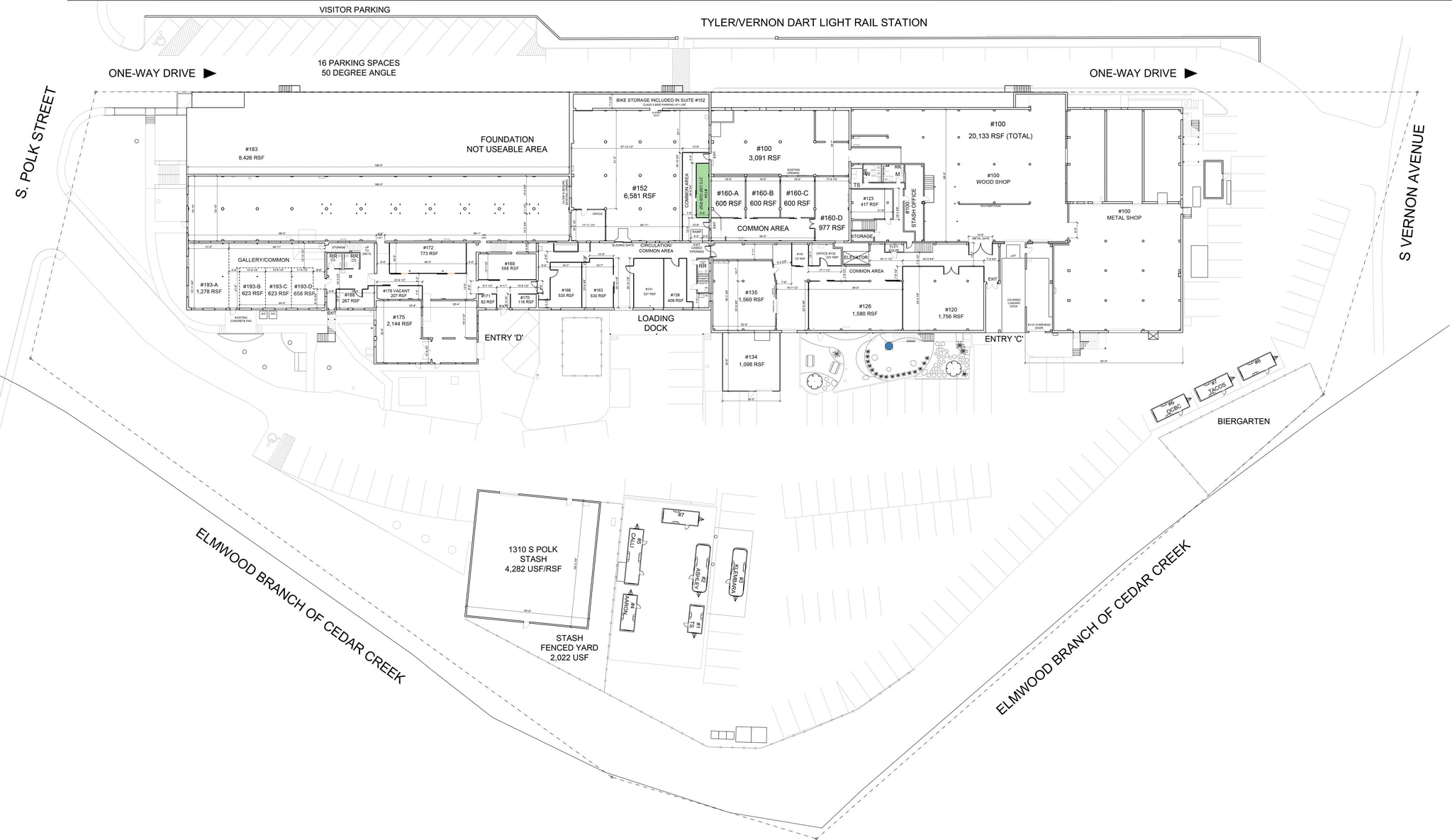 1300 S Polk St, Dallas, TX à louer Photo du bâtiment- Image 1 de 2