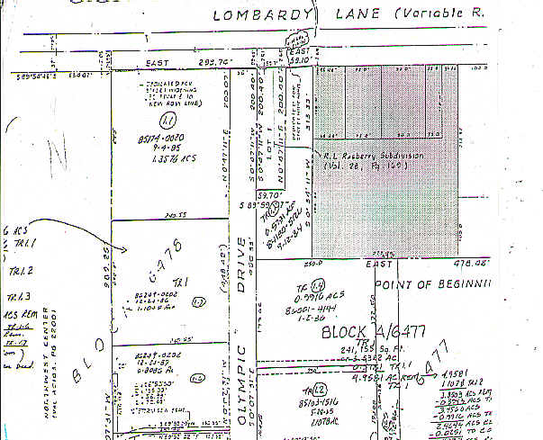 2650 Lombardy Ln, Dallas, TX for lease - Plat Map - Image 2 of 4