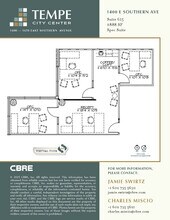 1400 E Southern Ave, Tempe, AZ for lease Floor Plan- Image 1 of 7