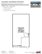 8851 West Fwy, Fort Worth, TX for lease Floor Plan- Image 1 of 1