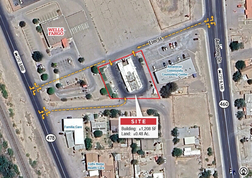 110 Elm St, Anthony, NM à vendre - Photo du bâtiment - Image 3 de 3