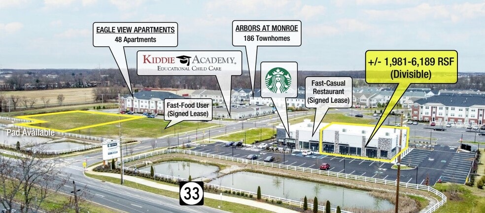 Joan Warren Way, Monroe Township, NJ for lease - Building Photo - Image 2 of 3