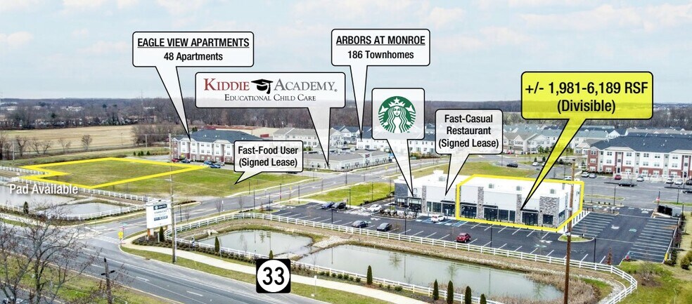 Joan Warren Way, Monroe Township, NJ à louer - Photo du bâtiment - Image 2 de 3