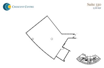 100 Crescent Centre Pky, Tucker, GA for lease Floor Plan- Image 1 of 1