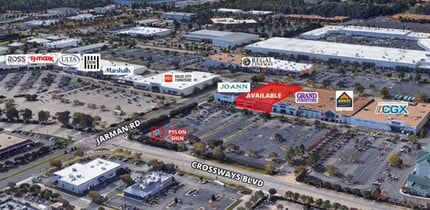 1589-1595 Crossways Blvd, Chesapeake, VA - AERIAL  map view