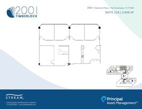 2001 Timberloch, The Woodlands, TX for lease Floor Plan- Image 1 of 1