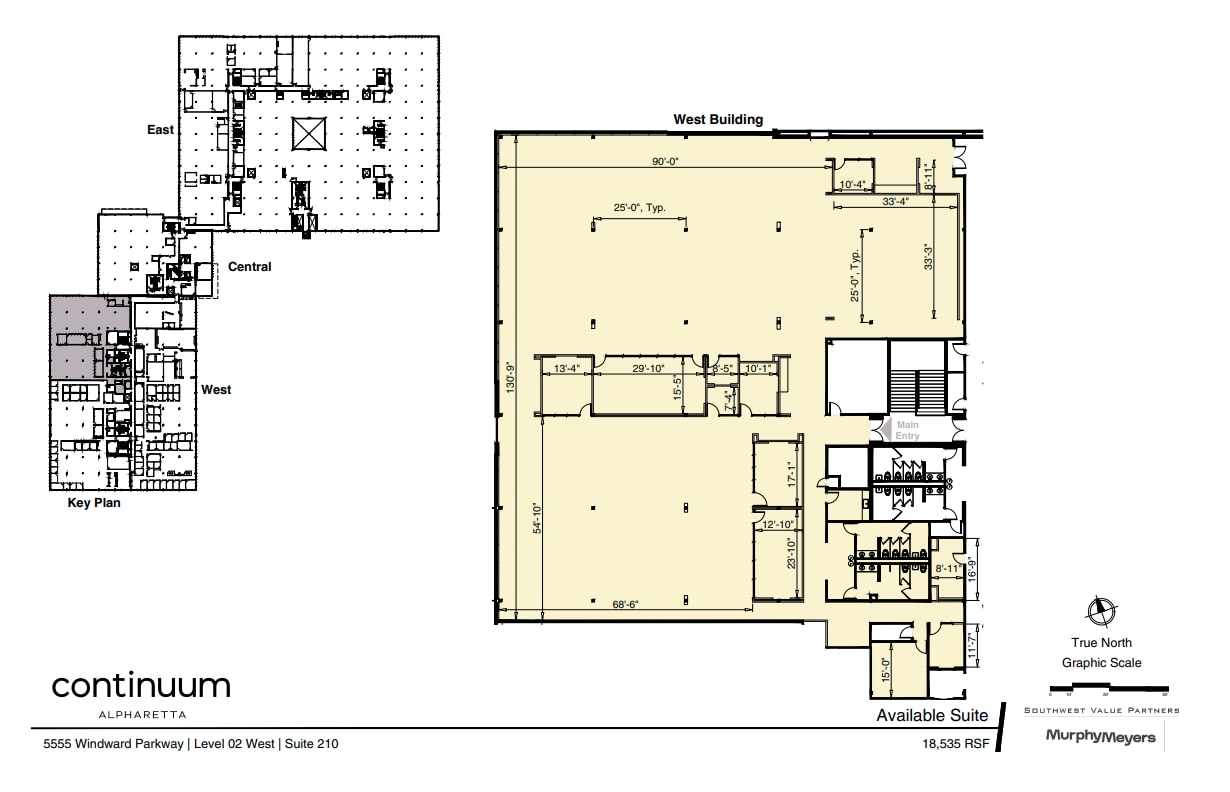 5555 Windward Pky W, Alpharetta, GA à louer Plan d’étage- Image 1 de 1