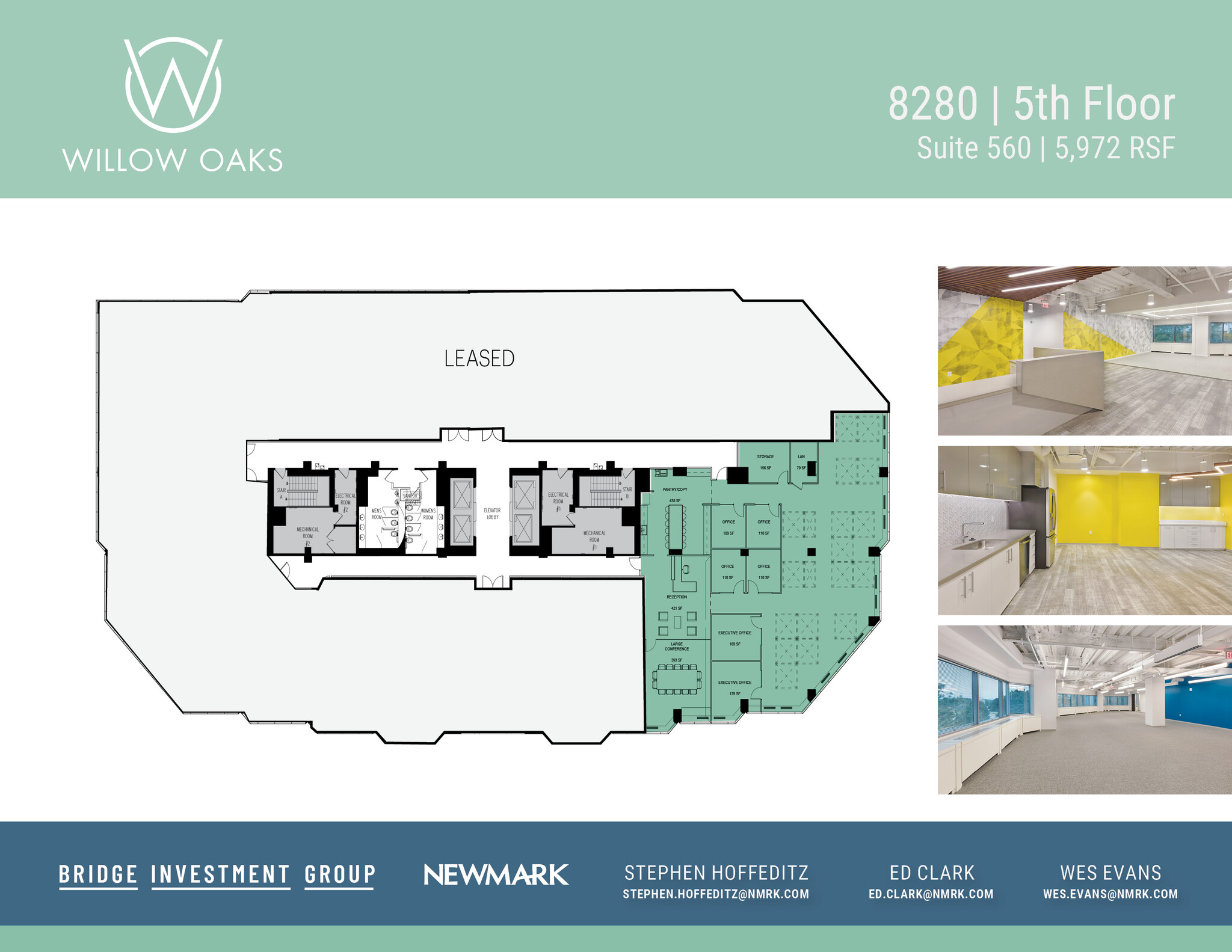 8260-8280 Willow Oaks Corporate Dr, Fairfax, VA à louer Plan d  tage- Image 1 de 1