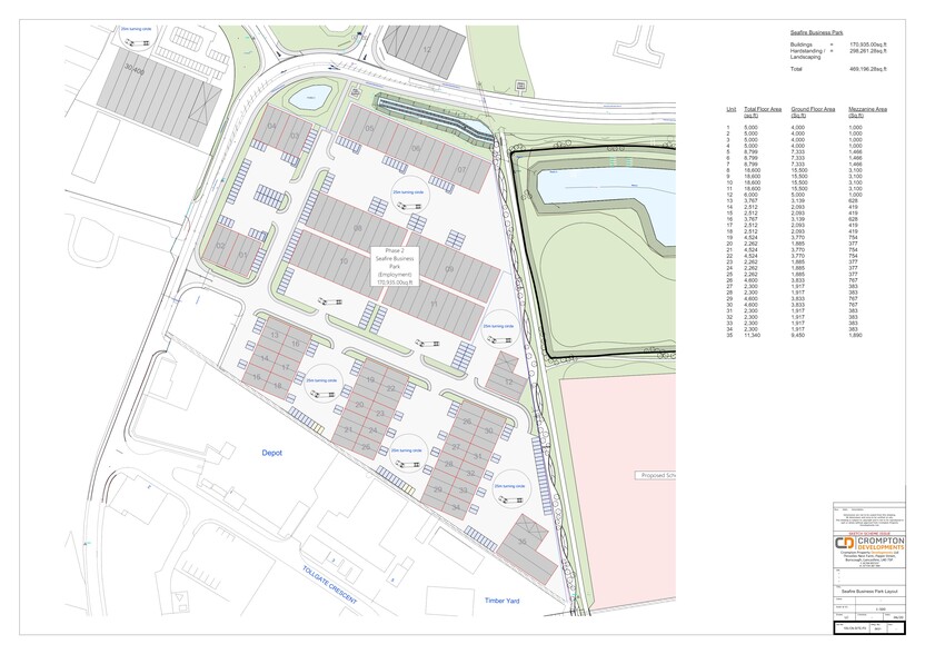 Seafire Way, Burscough à vendre - Plan de site - Image 2 de 3