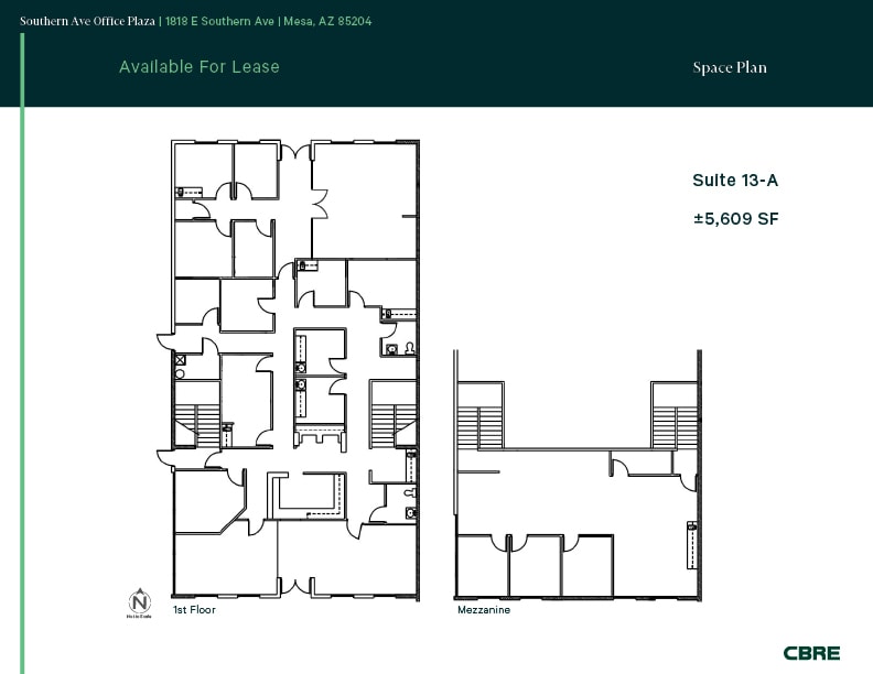 1818 E Southern Ave, Mesa, AZ for lease Floor Plan- Image 1 of 1