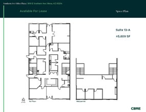 1818 E Southern Ave, Mesa, AZ for lease Floor Plan- Image 1 of 1