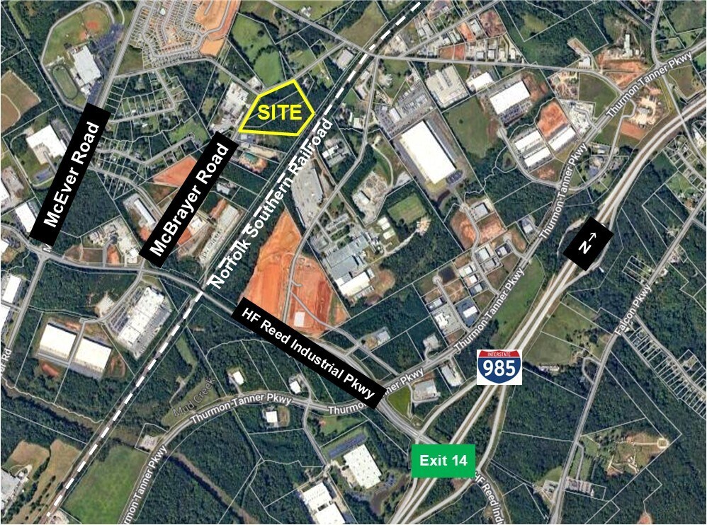 4229 McBrayer Rd, Oakwood, GA à vendre Aérien- Image 1 de 5