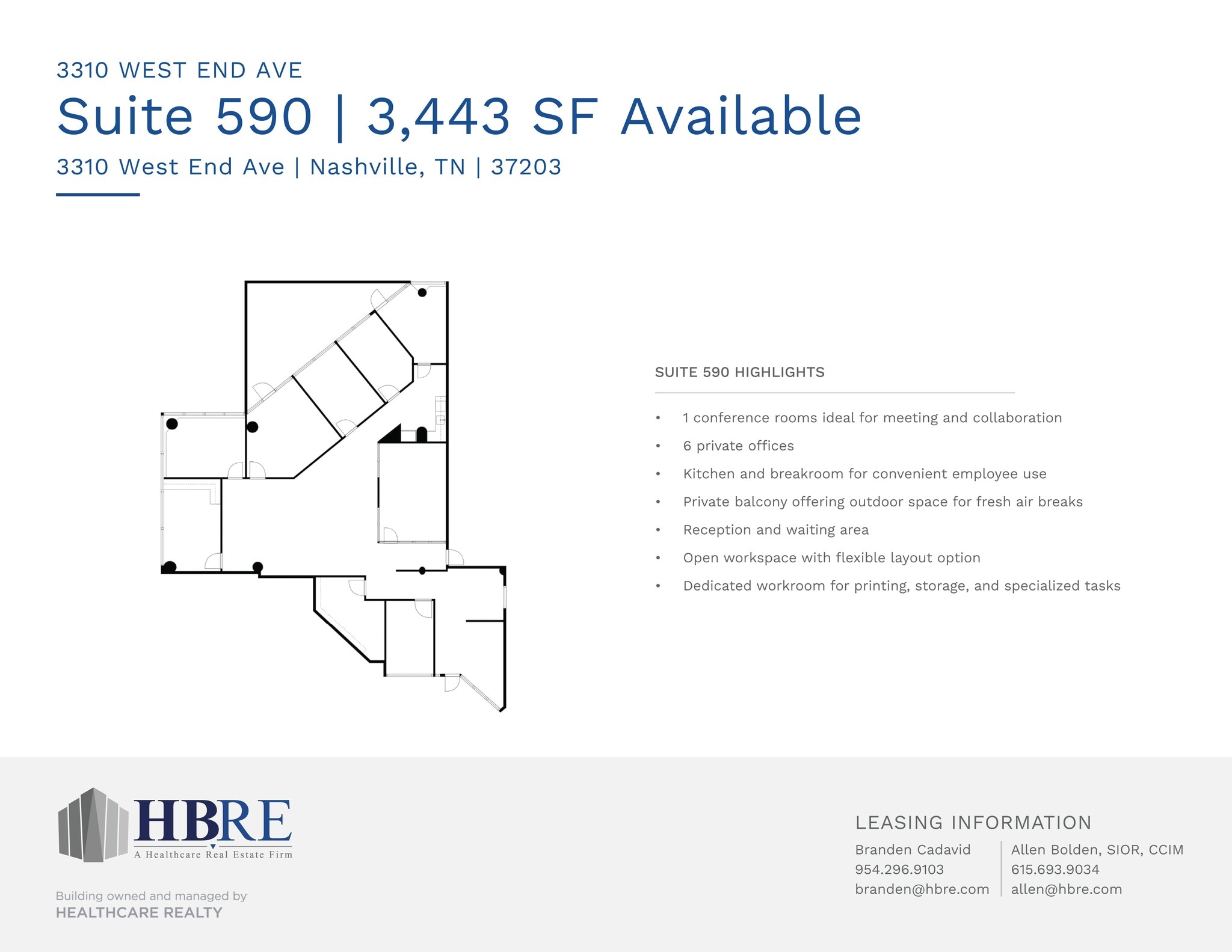 3310 West End Ave, Nashville, TN for lease Site Plan- Image 1 of 1