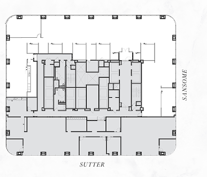 1 Sansome St, San Francisco, CA à louer Plan d’étage- Image 1 de 1