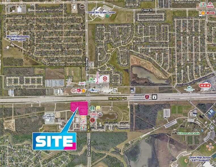 8498 S Sam Houston Pky E, Houston, TX for sale - Plat Map - Image 3 of 10