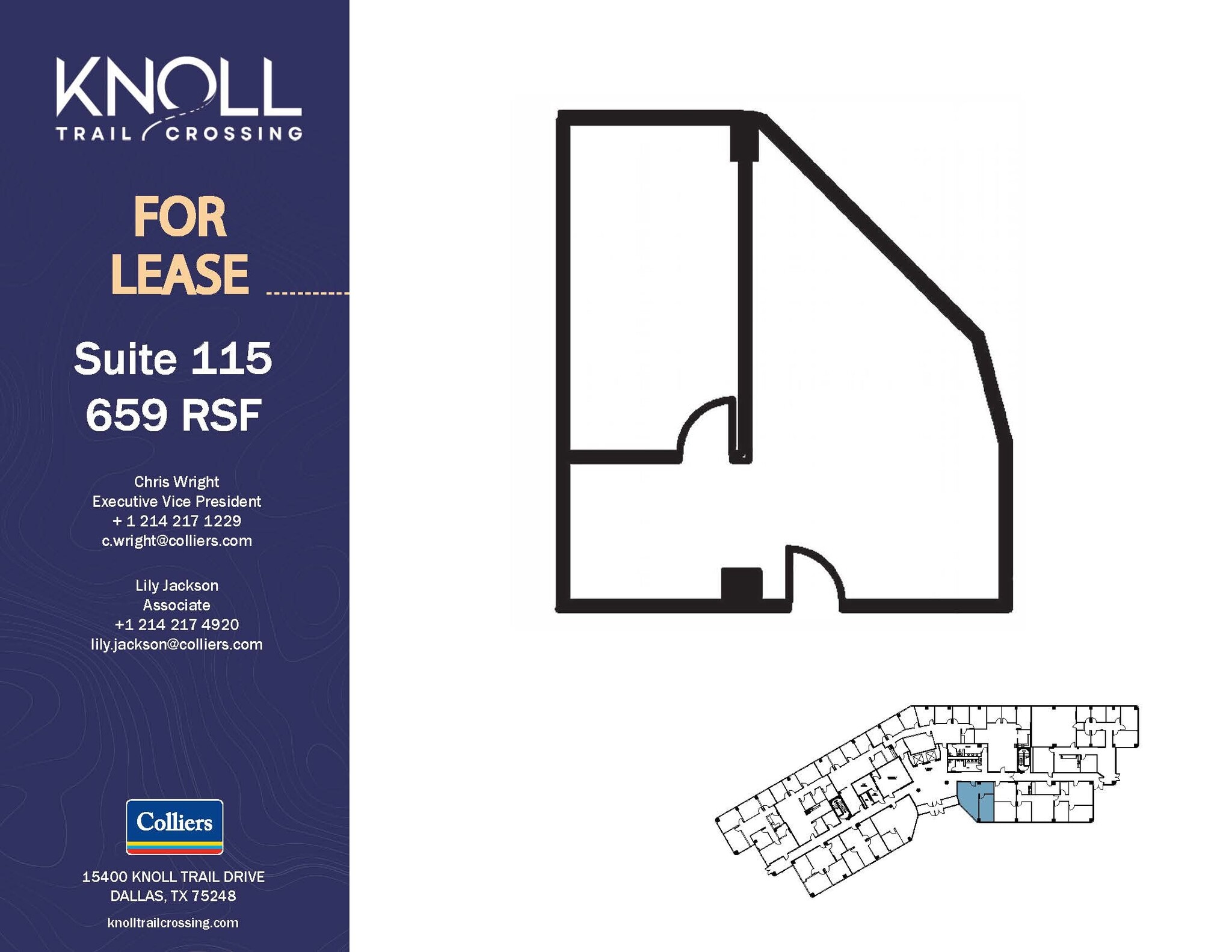 15400 Knoll Trail Dr, Dallas, TX for sale Floor Plan- Image 1 of 1
