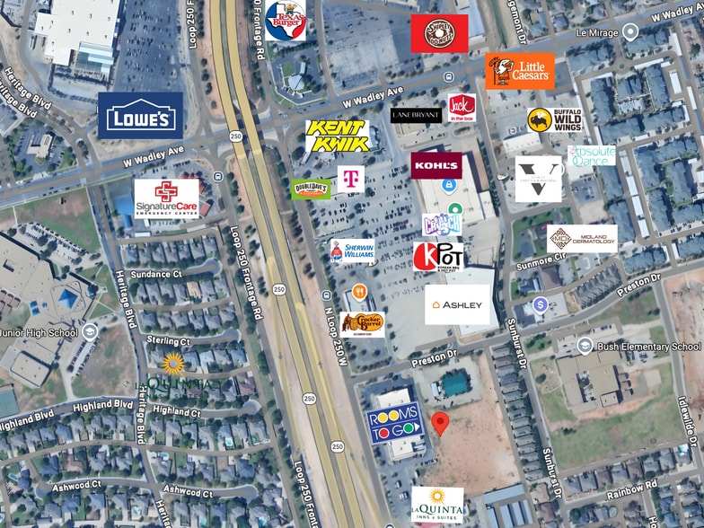 5211 Preston Dr, Midland, TX à vendre - Photo du bâtiment - Image 2 de 5