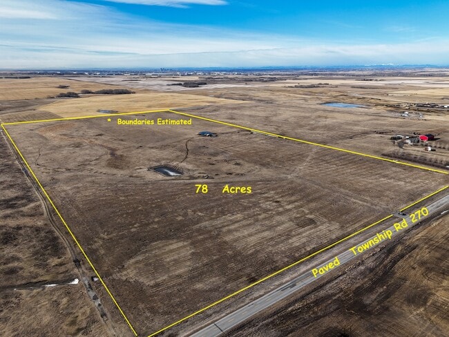 More details for 78 Acres 270 Township Rd, Airdrie, AB - Land for Sale