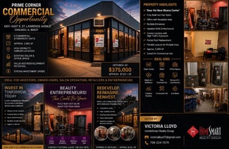 Plus de détails pour 6507 1/2 S Saint Lawrence Ave, Chicago, IL - Commerce de détail à vendre