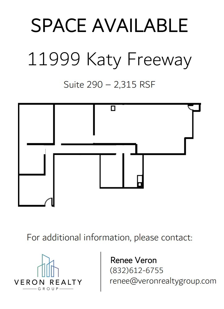 11999 Katy Fwy, Houston, TX à louer Plan d’étage- Image 1 de 1