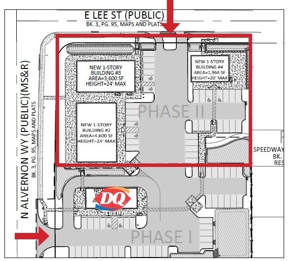 SEC Lee & Alvernon Way, Tucson, AZ for sale - Site Plan - Image 2 of 3
