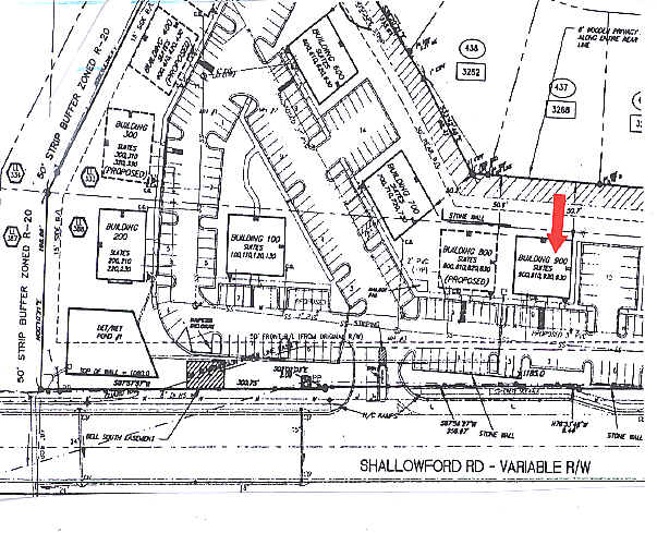3225 Shallowford Rd, Marietta, GA for lease - Plat Map - Image 3 of 41