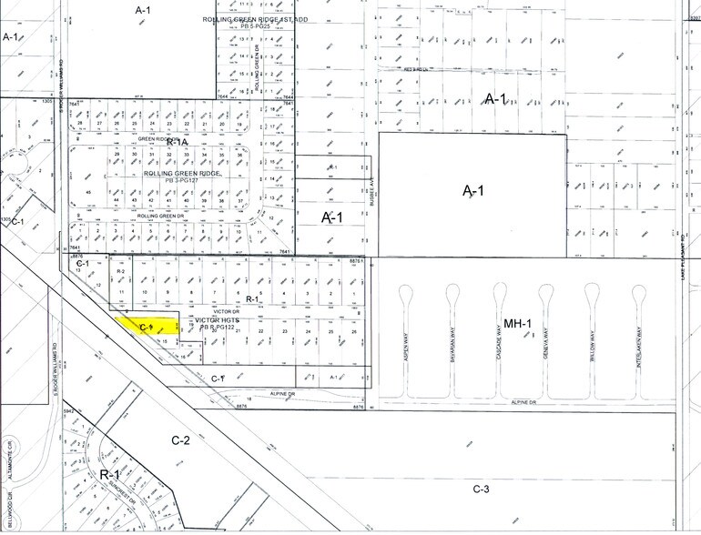 1031 S Orange Blossom Trl, Apopka, FL for sale - Plat Map - Image 3 of 4