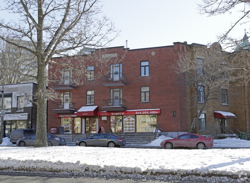 4938-4942 Ch de la Côte-des-Neiges, Montréal, QC for sale - Primary Photo - Image 1 of 2