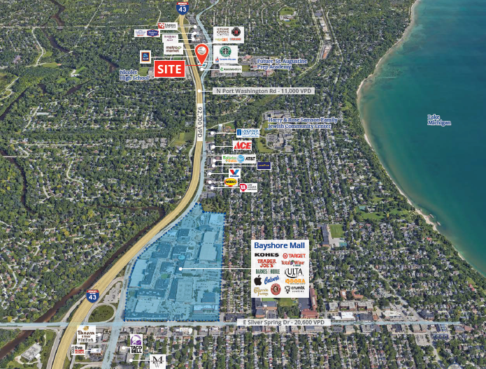 Port Washington/I-43 & Greentree Rd, Milwaukee, WI for lease - Building Photo - Image 3 of 3