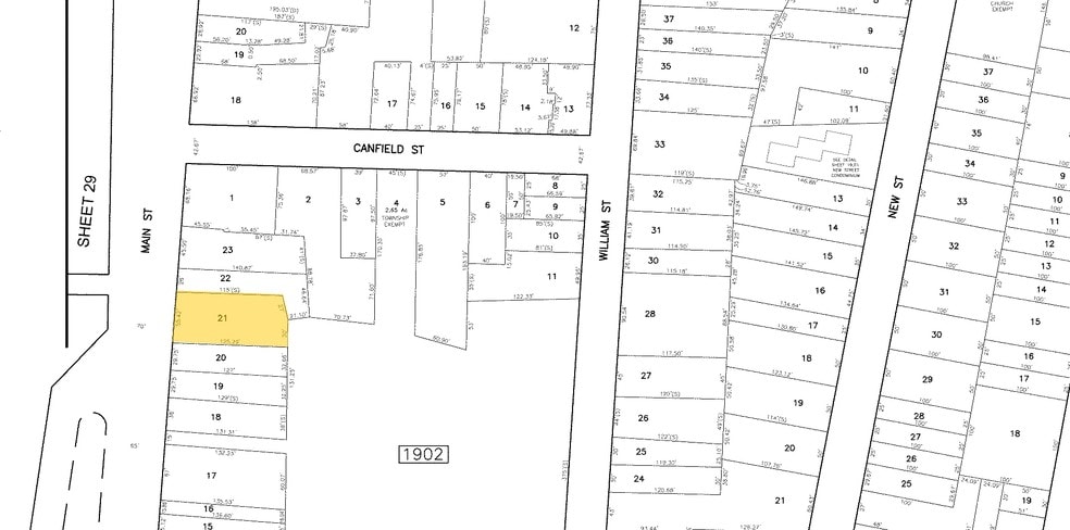 197-199 Main St, Orange, NJ for sale - Plat Map - Image 2 of 5