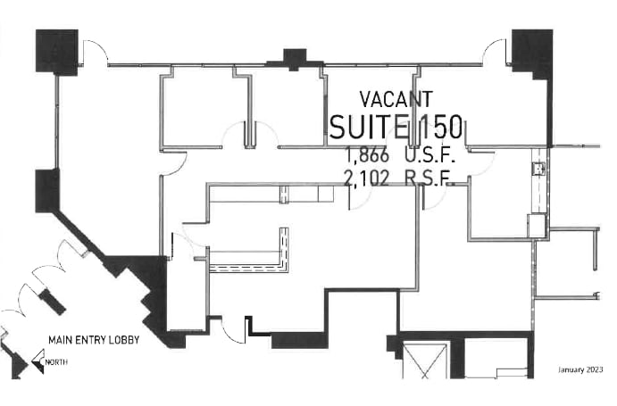 3010 W Charleston Blvd, Las Vegas, NV à louer Plan d’étage- Image 1 de 1