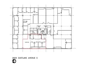 2825 Eastlake Ave E, Seattle, WA for lease Site Plan- Image 2 of 2