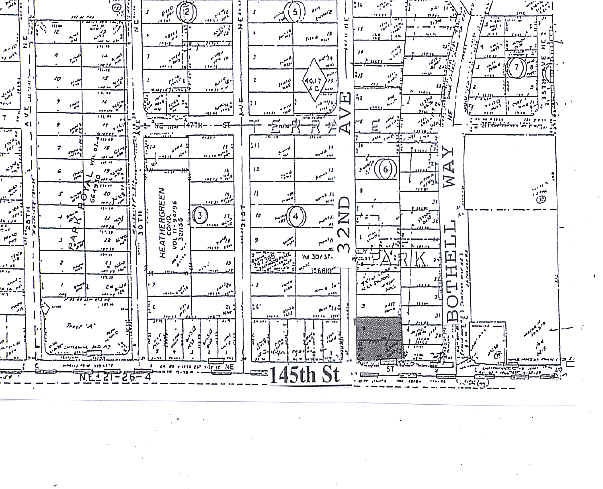 3204 NE 145th St, Shoreline, WA à louer Plan cadastral- Image 1 de 9