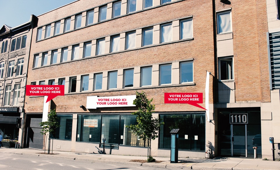 1100-1110 Rue De Bleury, Montréal, QC for sale - Building Photo - Image 1 of 1