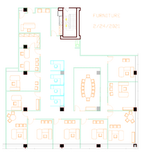 1595 Spring Hill Rd, Vienna, VA for lease Floor Plan- Image 1 of 2