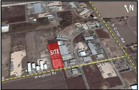 206-208 W Hi-Line Rd, Pharr, TX à louer - Aérien - Image 3 de 14