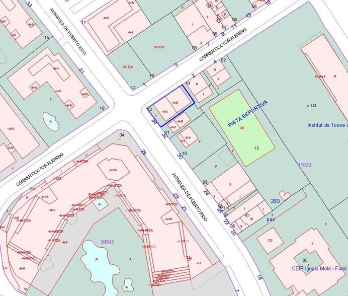 Services hôteliers dans Tossa de Mar, Gerona à vendre - Plan cadastral - Image 3 de 3