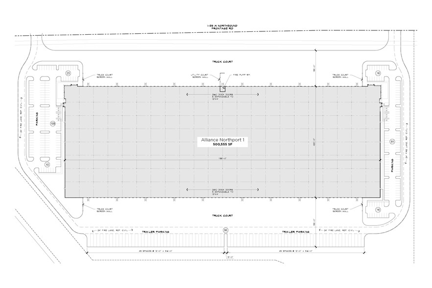 17505 N Fwy, Roanoke, TX à vendre - Plan de site - Image 1 de 1