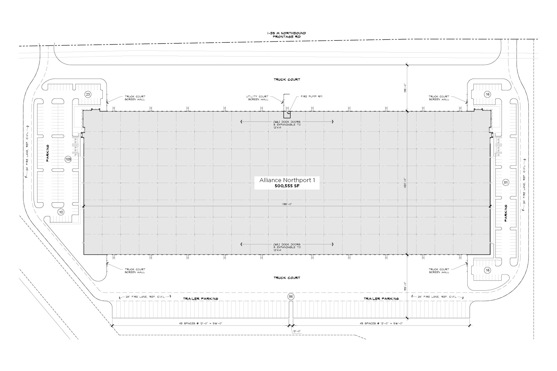 17505 N Fwy, Roanoke, TX for sale Site Plan- Image 1 of 1