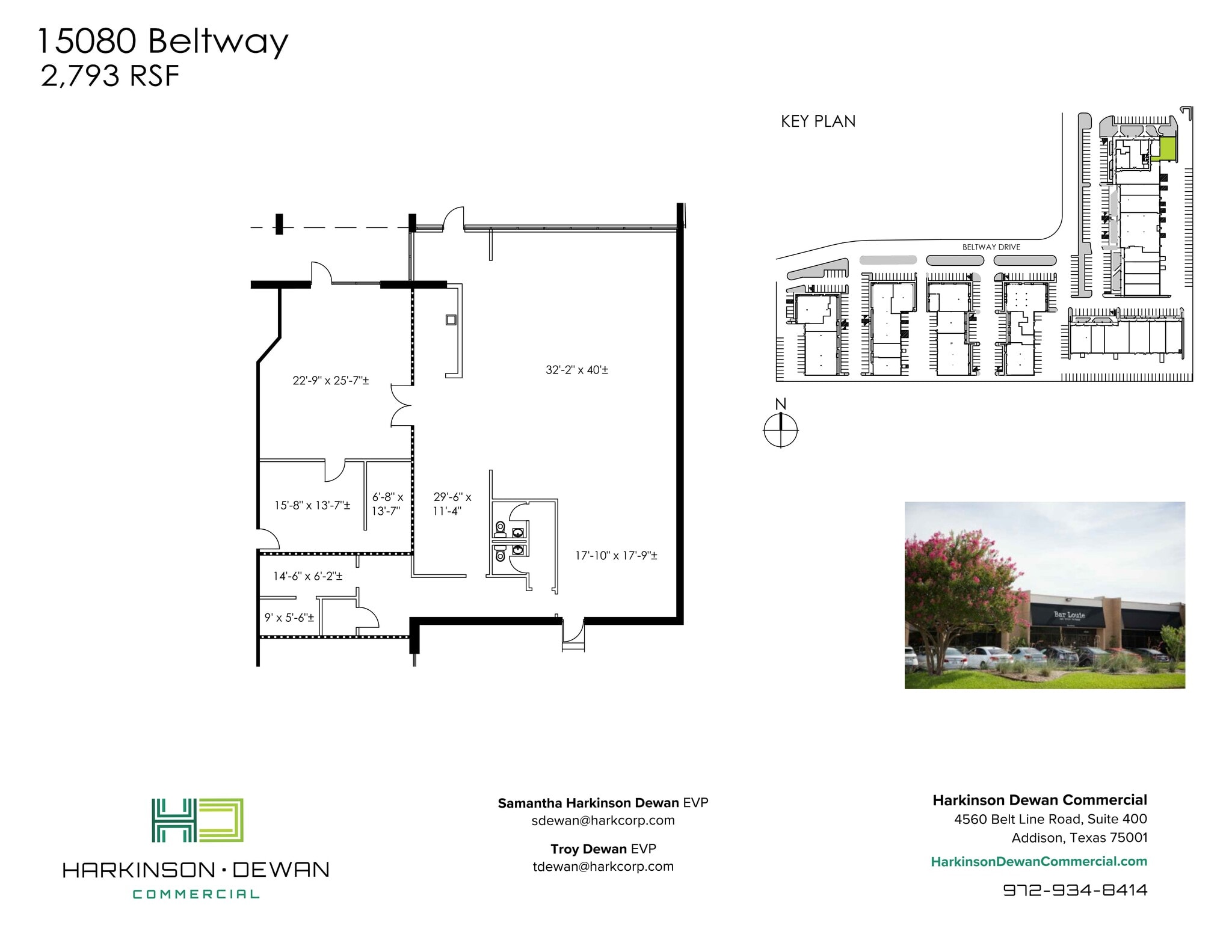 15026-15080 Beltway Dr, Addison, TX à louer Plan de site- Image 1 de 1