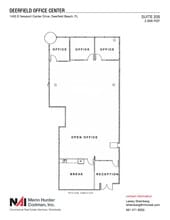 1400 E Newport Center Dr, Deerfield Beach, FL for lease Floor Plan- Image 1 of 5