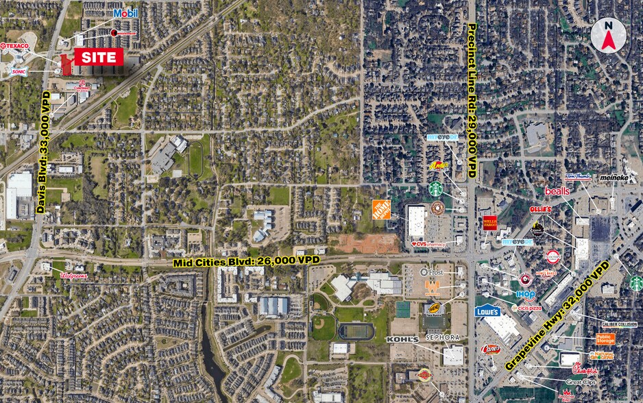 8100 Northeast Pky, North Richland Hills, TX à louer - Aérien - Image 2 de 2