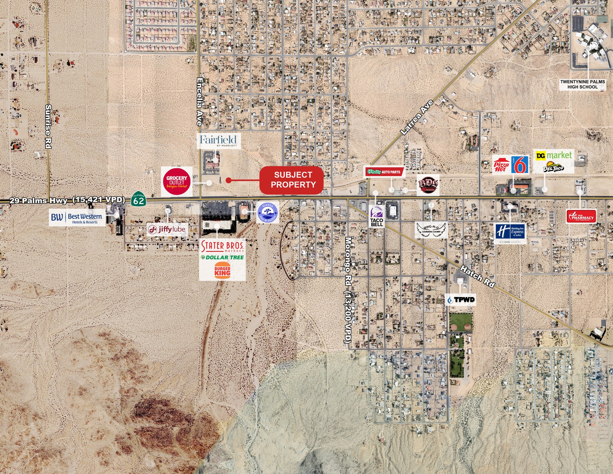 71722 29 Palms Hwy, Twentynine Palms, CA for lease Primary Photo- Image 1 of 4